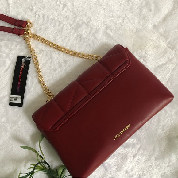 Like Dreams Aster Tassel Quilted Crossbody, NWOT - Picture 2 of 7